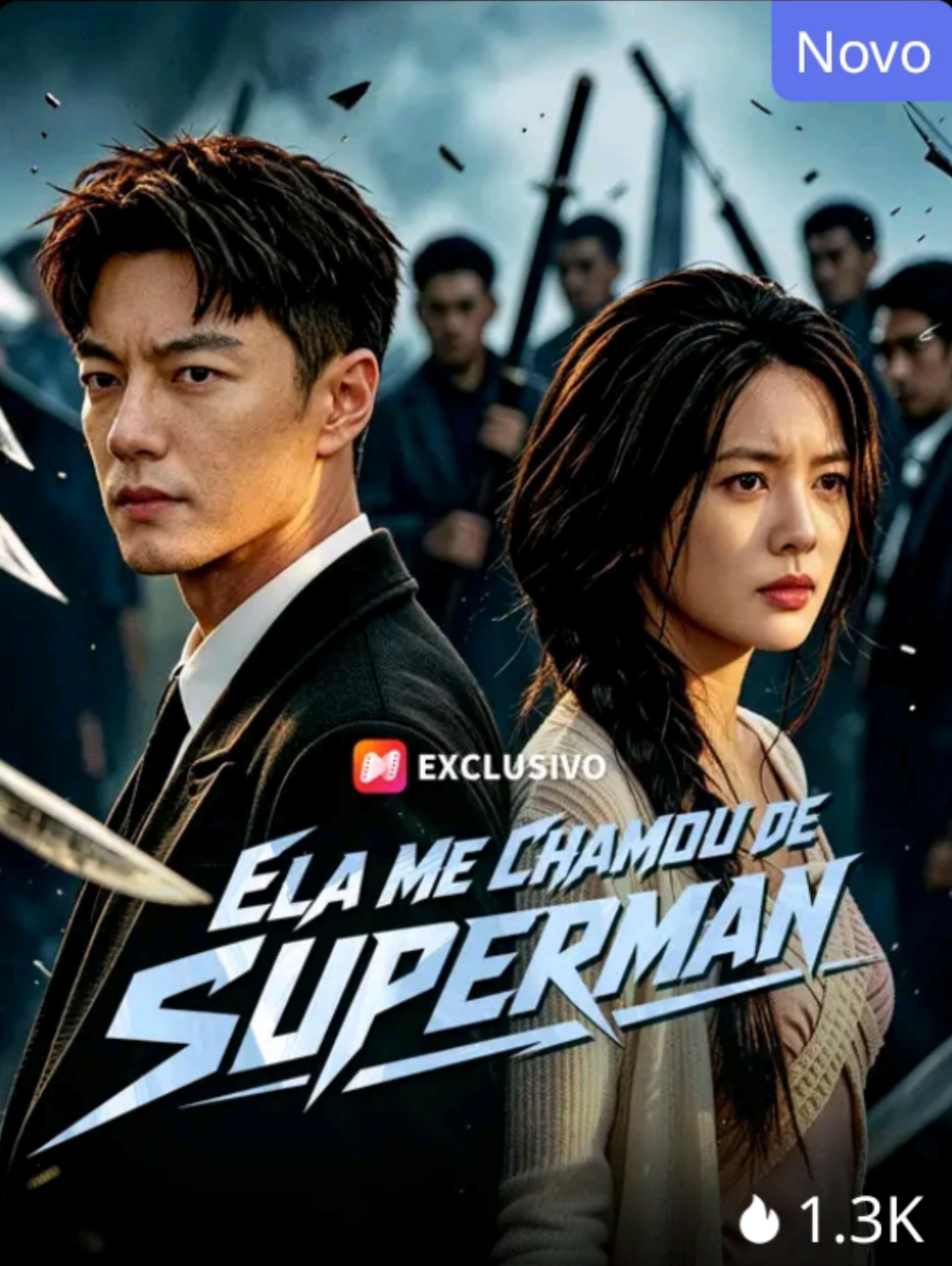 Capa de ELA ME CHAMOU DE SUPERMAN