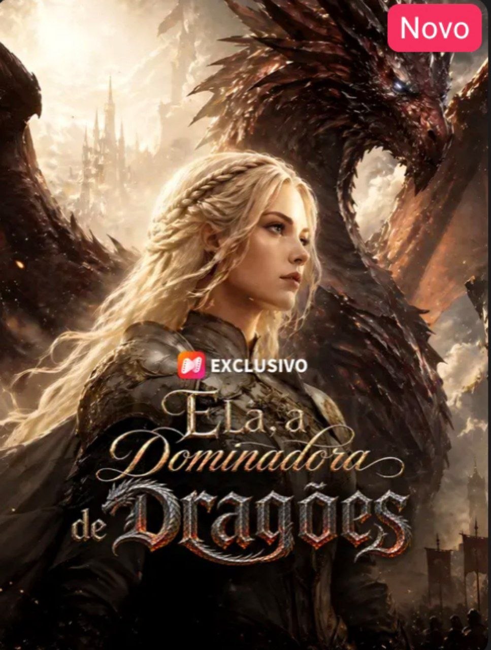 Capa de ELA A DOMINADORA DE DRAGÕES