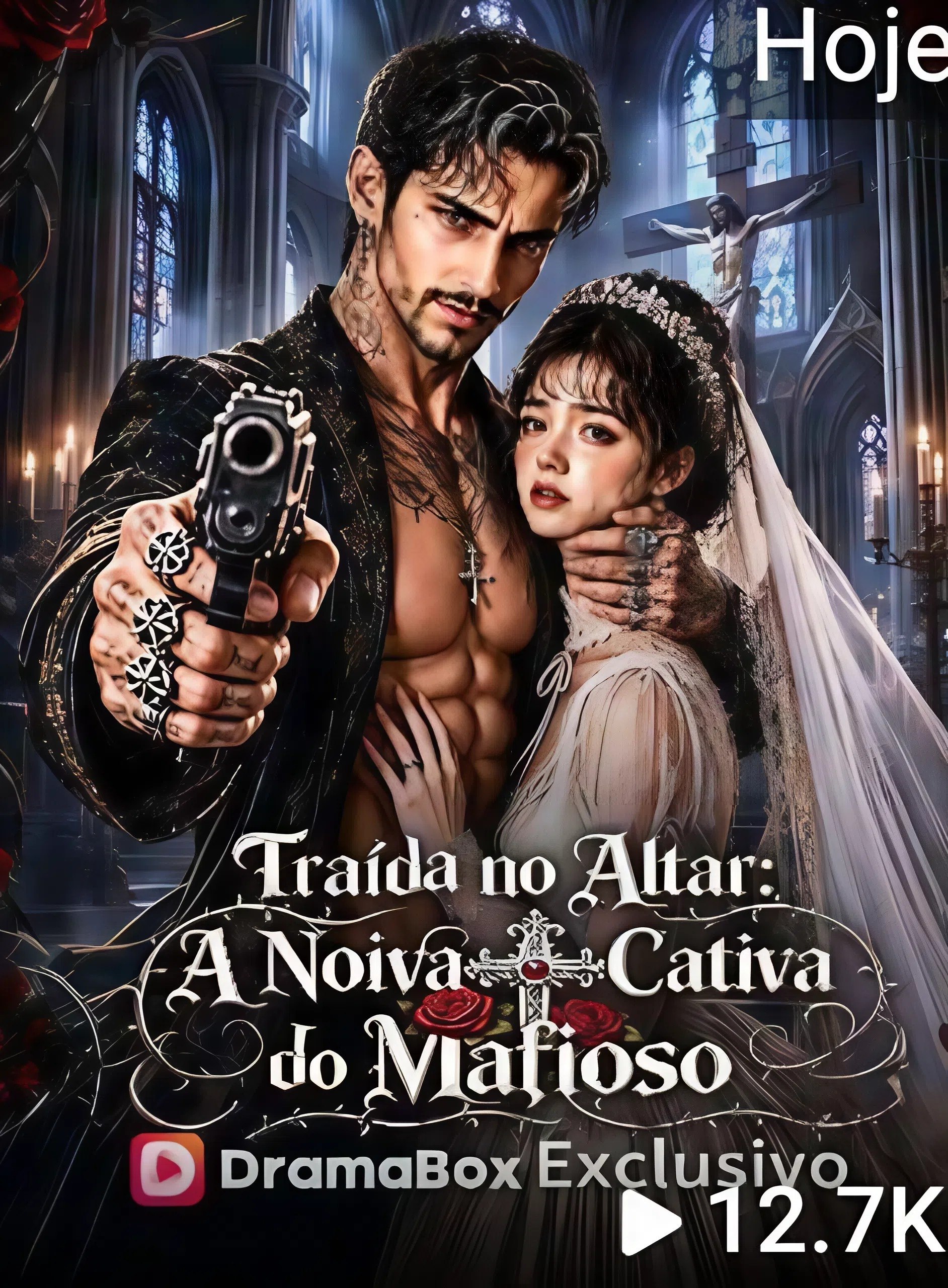 Capa de TRAÍDA NO ALTAR: A NOIVA CATIVA DO MAFIOSO