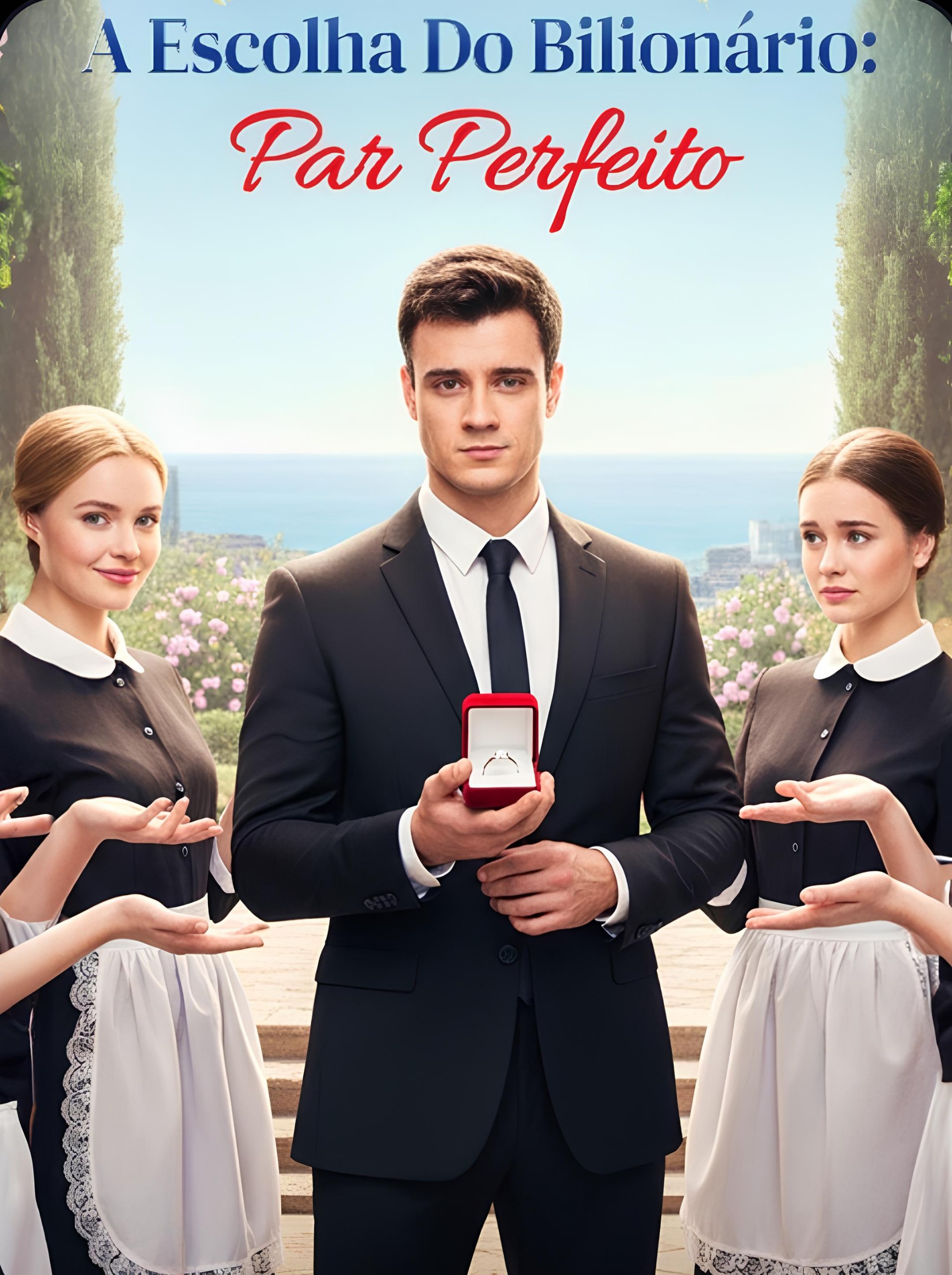 Capa de A Escolha Do Bilionário Par Perfeito