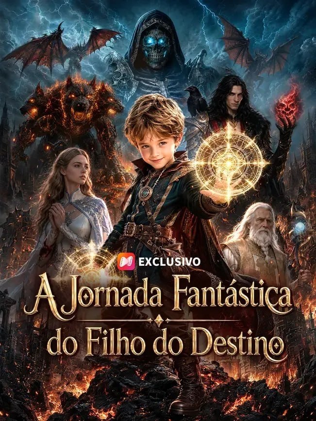 Capa de A JORNADA FANTÁSTICA DO FILHO DO DESTINO