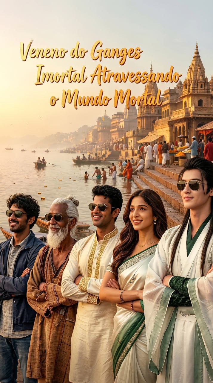 Capa de Veneno do Ganges Imortal Atravessando o Mundo Mortal