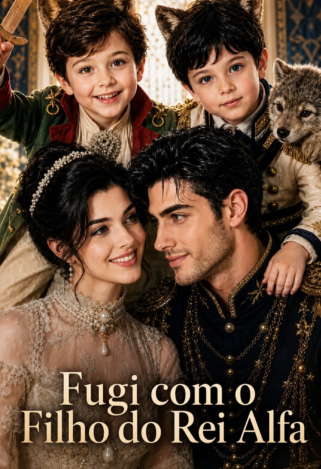 Capa de FUGI COM O FILHO DO REI ALFA
