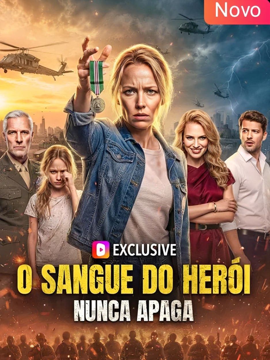 Capa de O SANGUE DO HERÓI NUNCA APAGA