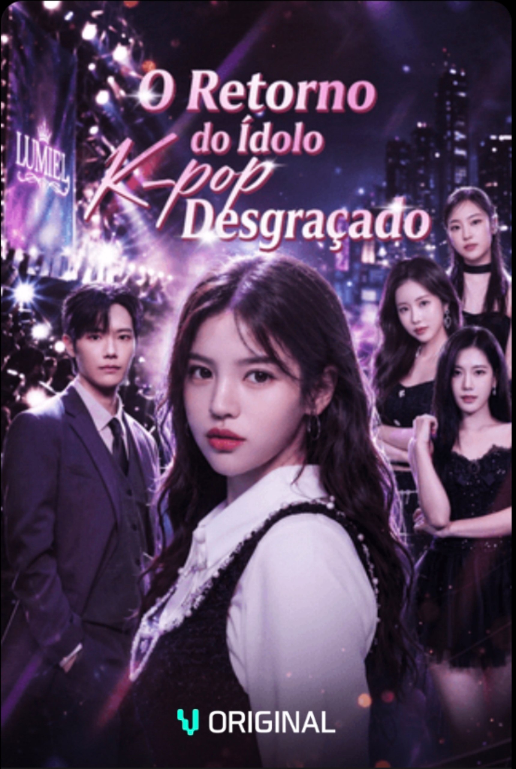 Capa do dorama O RETORNO DO ÍDOLO K-POP