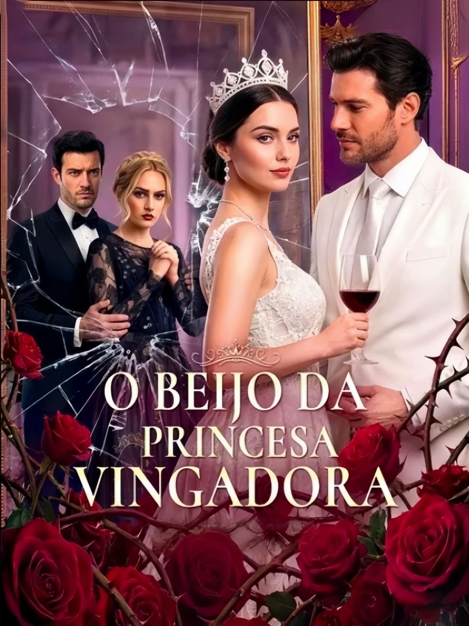 Capa de O BEIJO DA PRINCESA VINGADORA