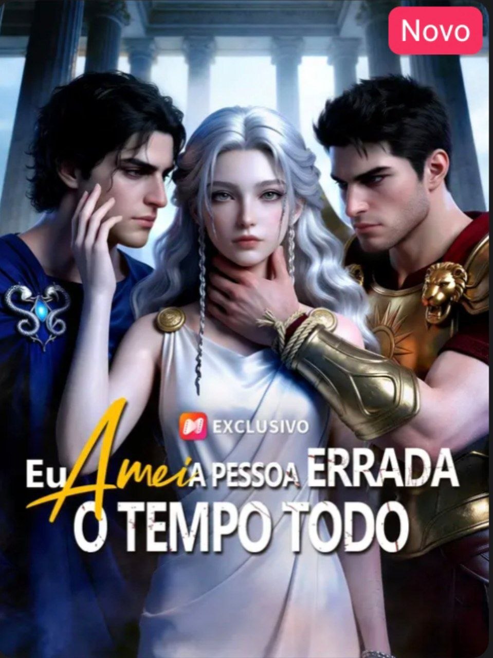 Capa de EU AMEI A PESSOA ERRADA O TEMPO TODO
