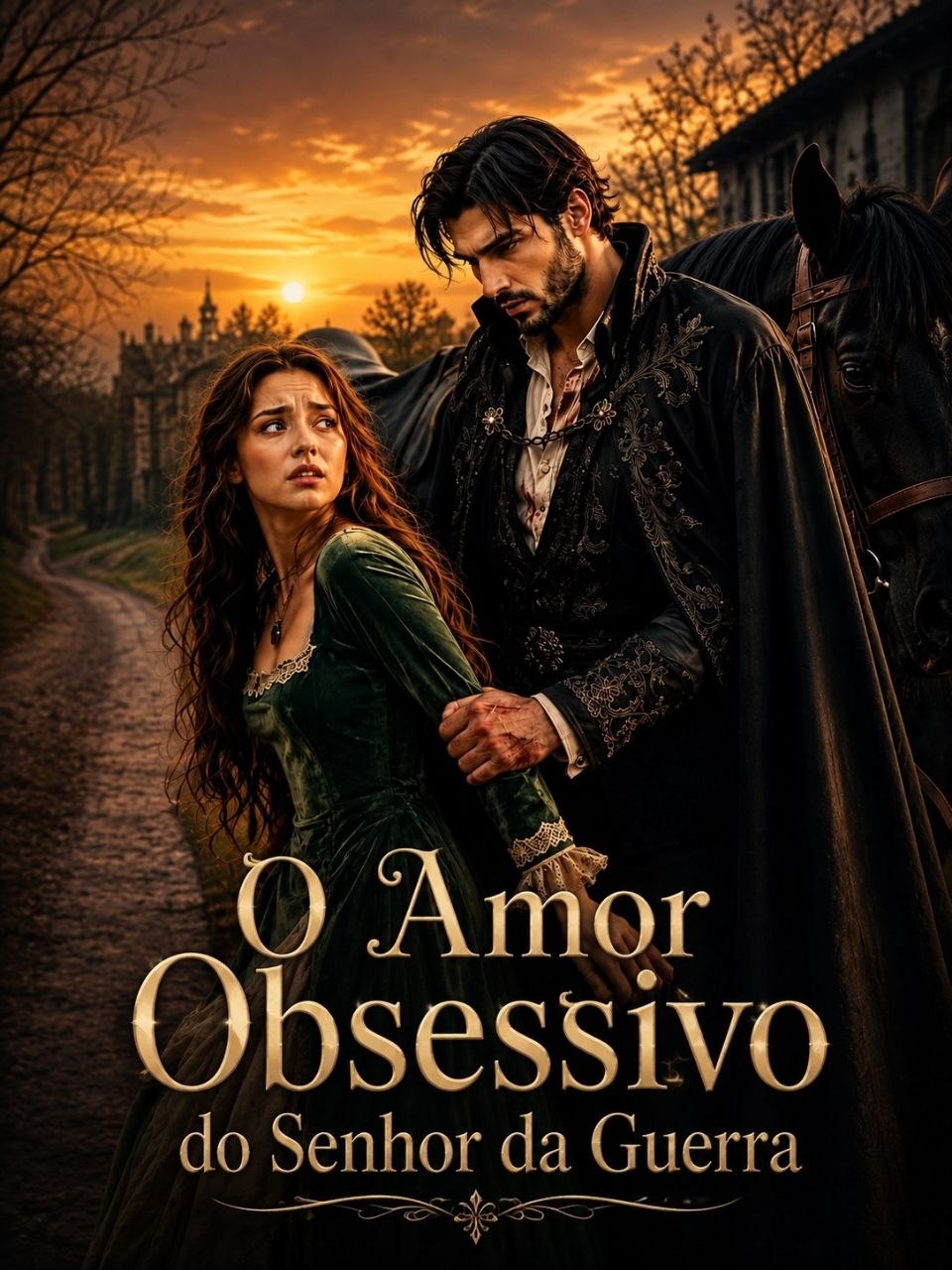 Capa de O AMOR OBSESSIVO DO SENHOR DA GUERRA