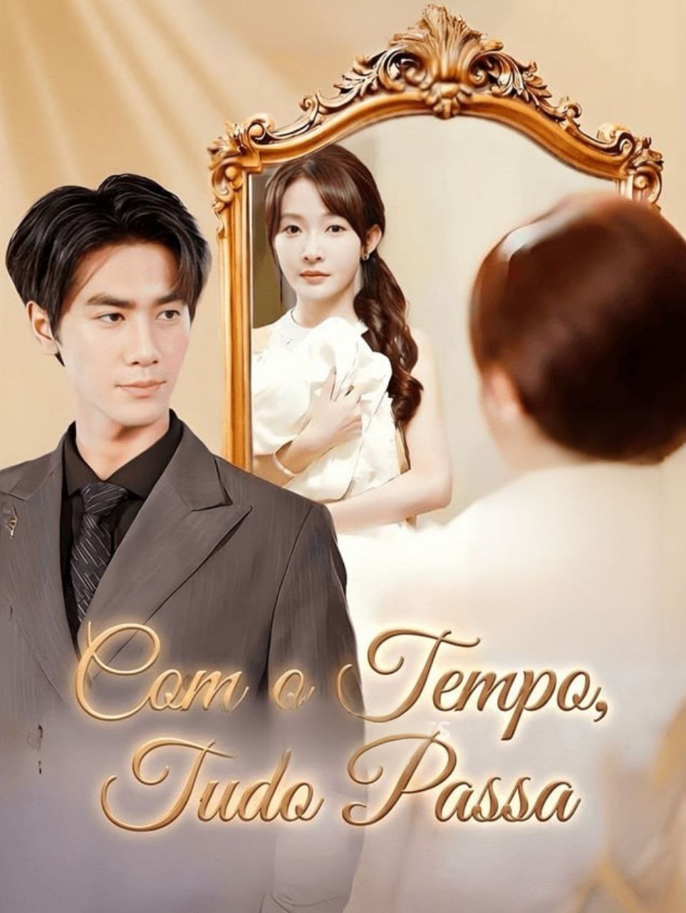 Capa de COM O TEMPO TUDO PASSA