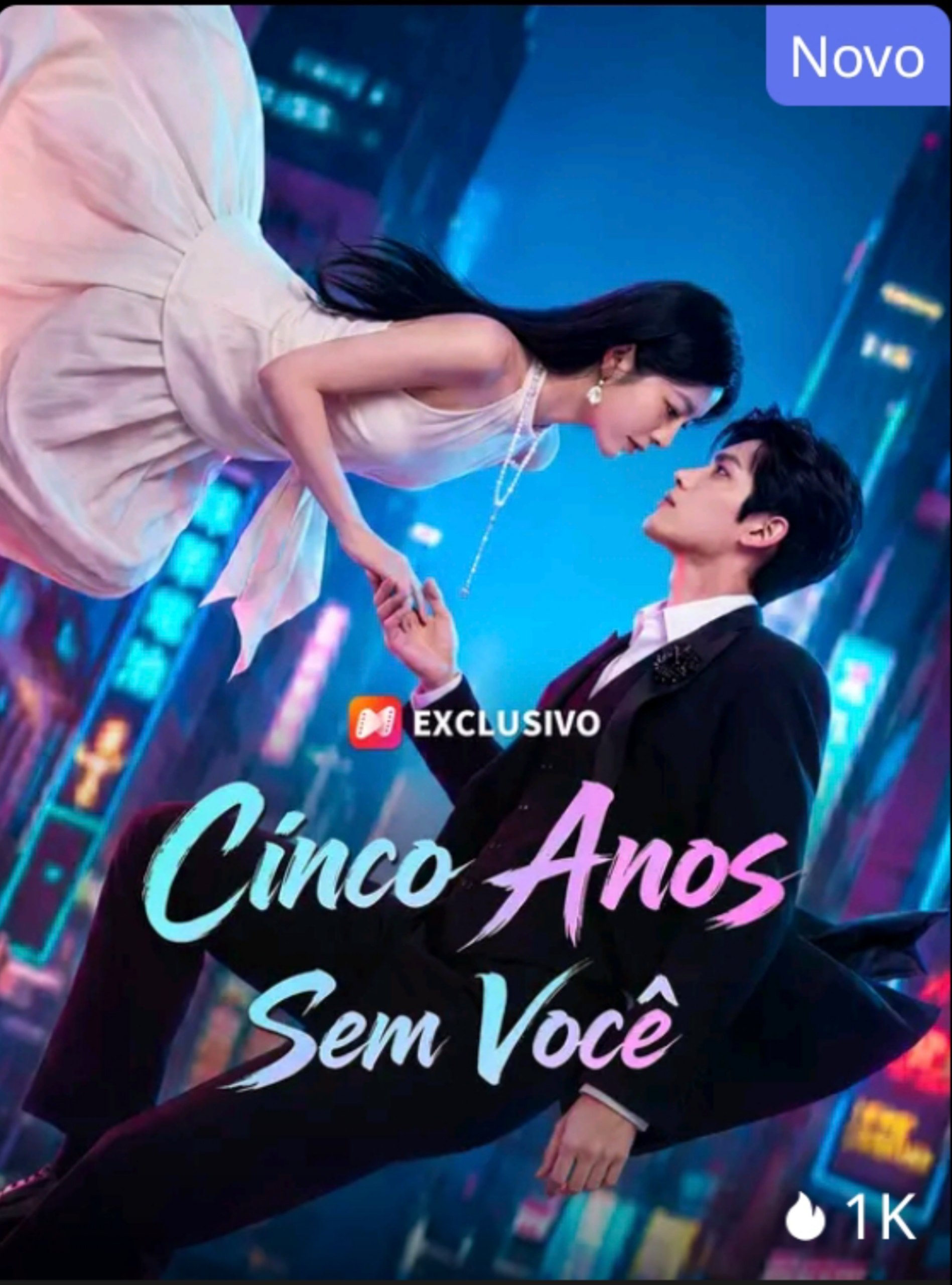 Capa de CINCO ANOS SEM VOCÊ