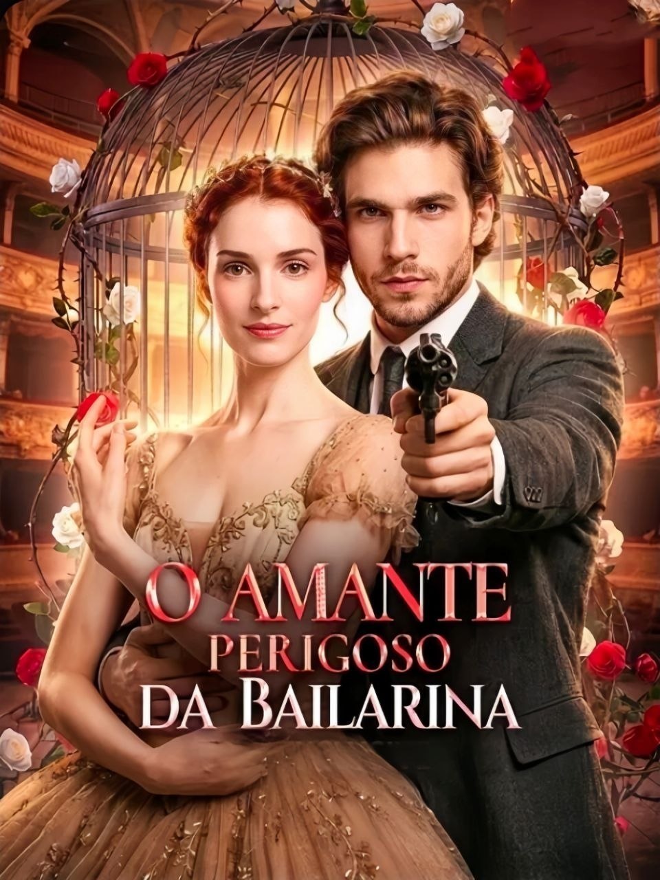 Capa de O AMANTE PERIGOSO DA BAILARINA