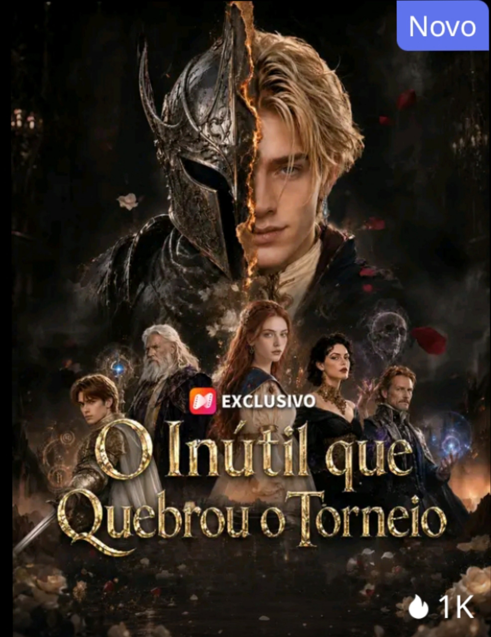 Capa de O INÚTIL QUE QUEBROU O TORNEIO