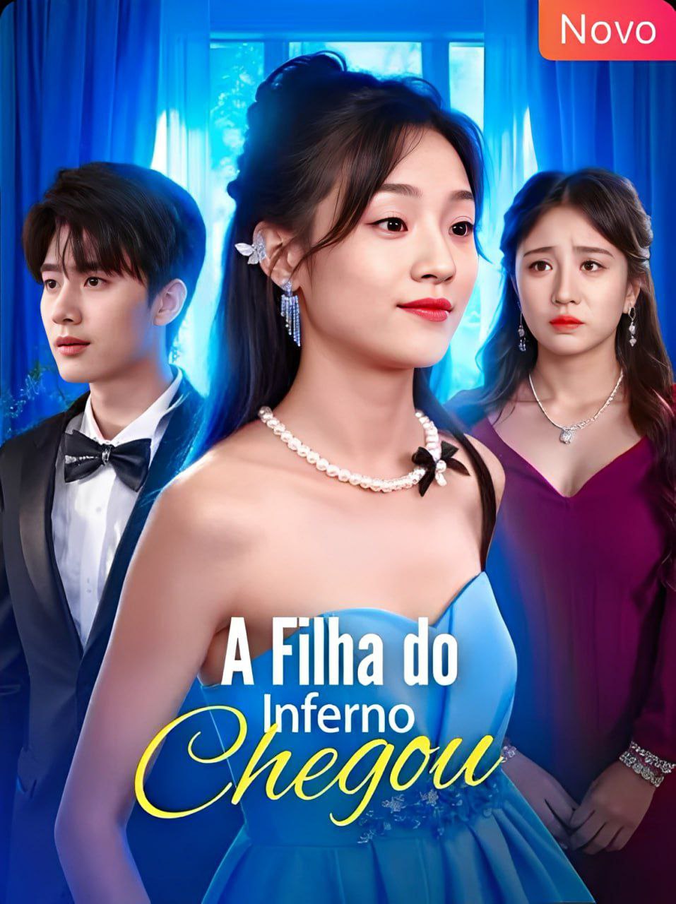 Capa de A Filha do Inferno Chegou