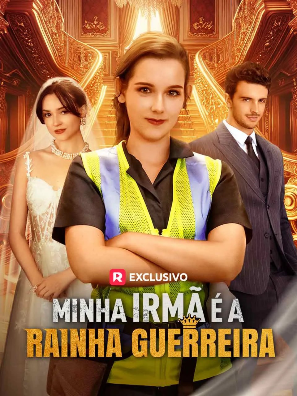 Capa de MINHA IRMÃ É A RAINHA GUERREIRA