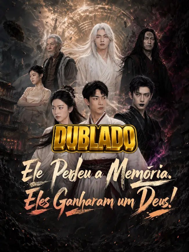 Capa do drama ELE PERDEU A MEMÓRIA ELES GANHARAM UM DEUS
