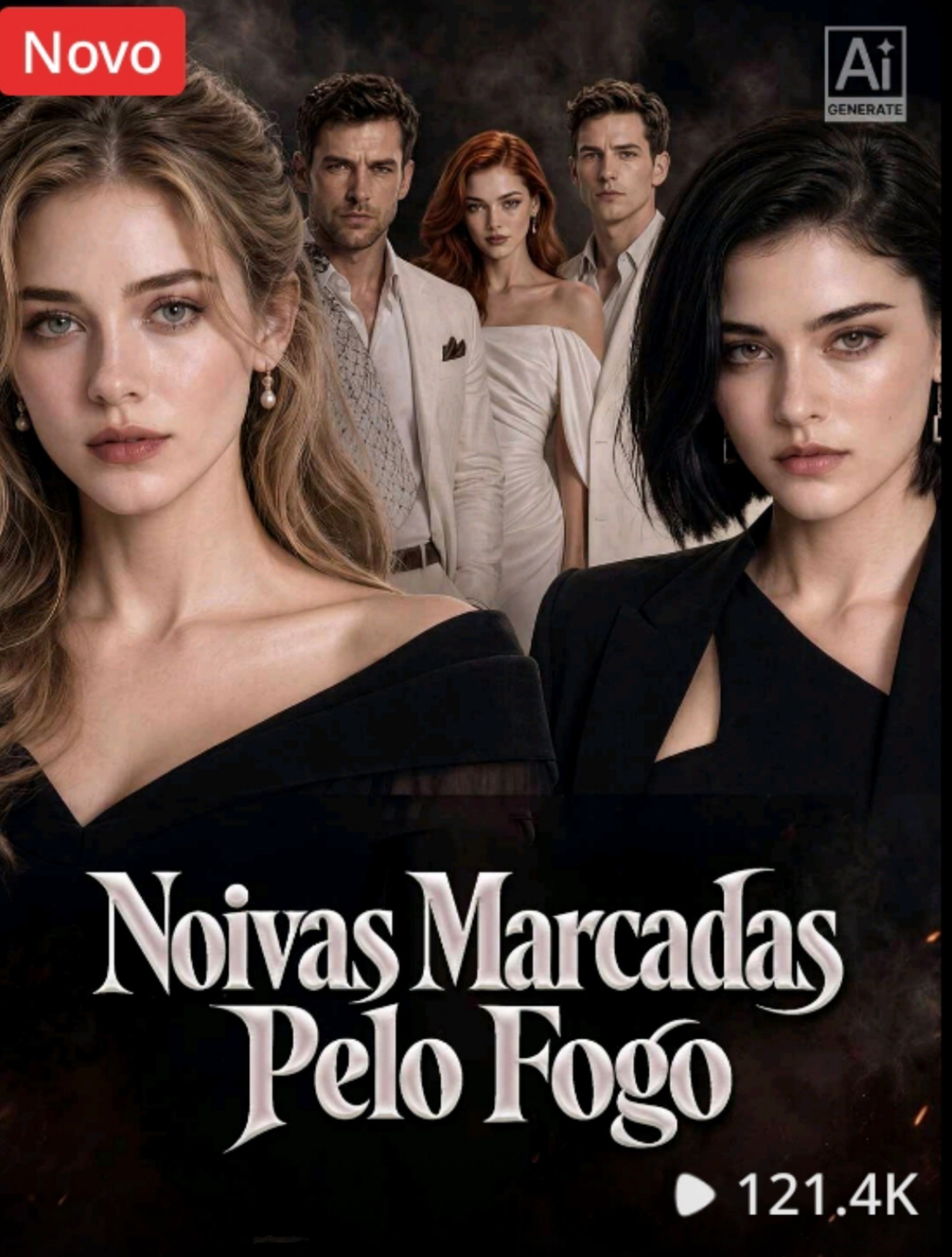 Capa de NOIVAS MARCADAS PELO FOGO
