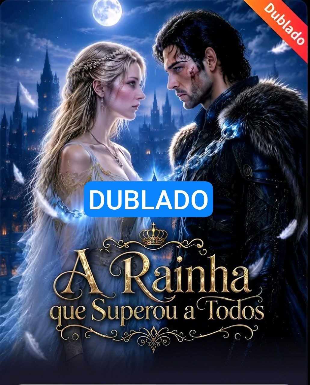 Capa de A RAINHA QUE SUPEROU A TODOS - DUBLADO.