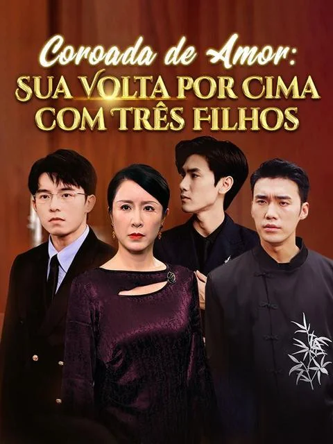 Capa de Coroada De Amor: Sua Volta Por Cima Com Três Filhos