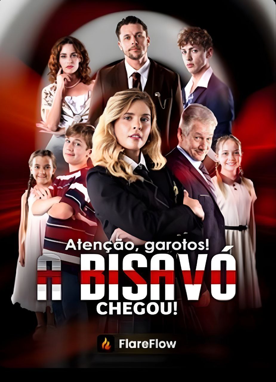 Capa de ATENÇÃO GAROTOS A BISAVÓ CHEGOU