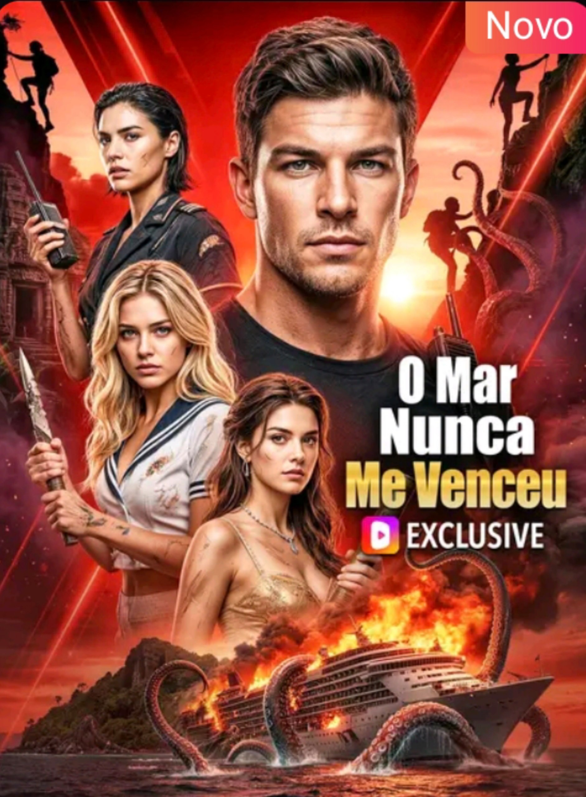 Capa de O MAR NUNCA ME VENCEU
