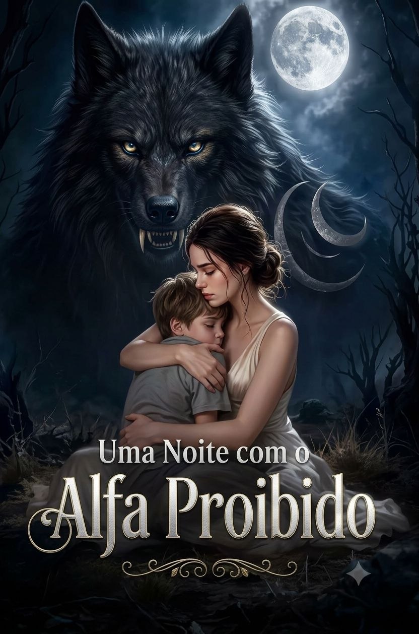 Capa de UMA NOITE COM O ALFA PROIBIDO