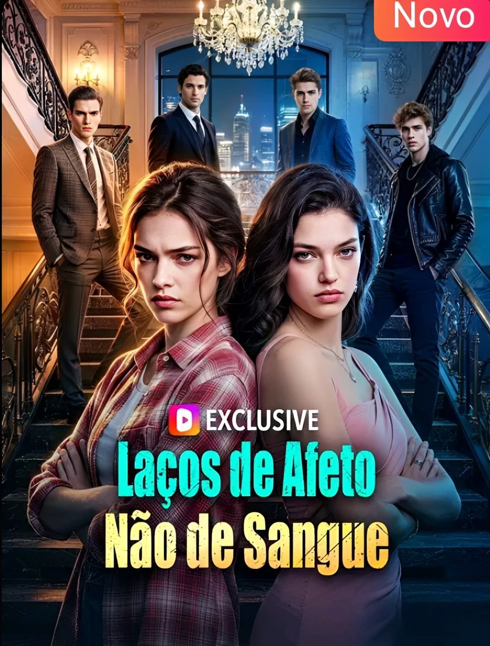 Capa de LAÇOS DE AFETO NÃO DE SANGUE