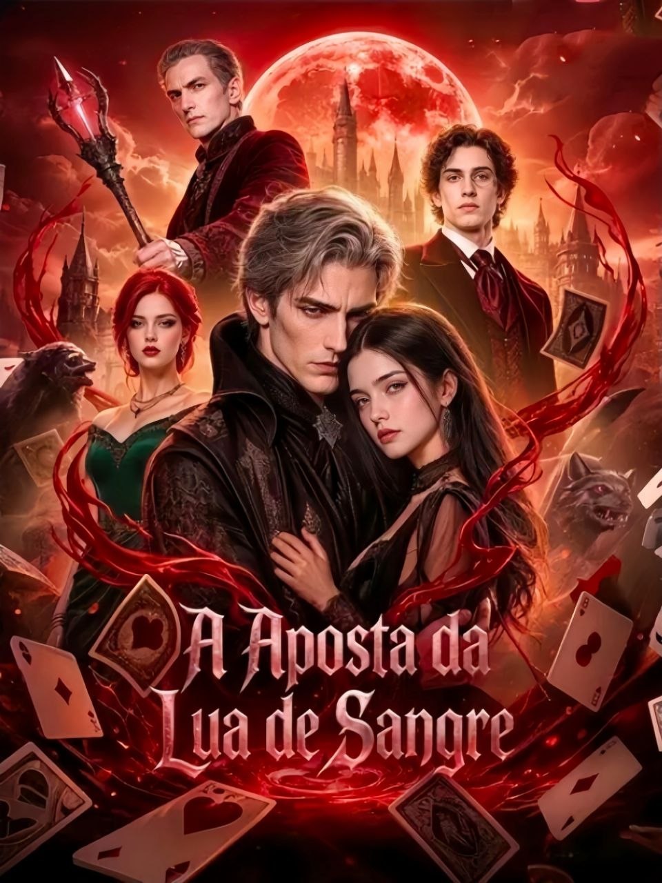 Capa de A Aposta da Lua de Sangue