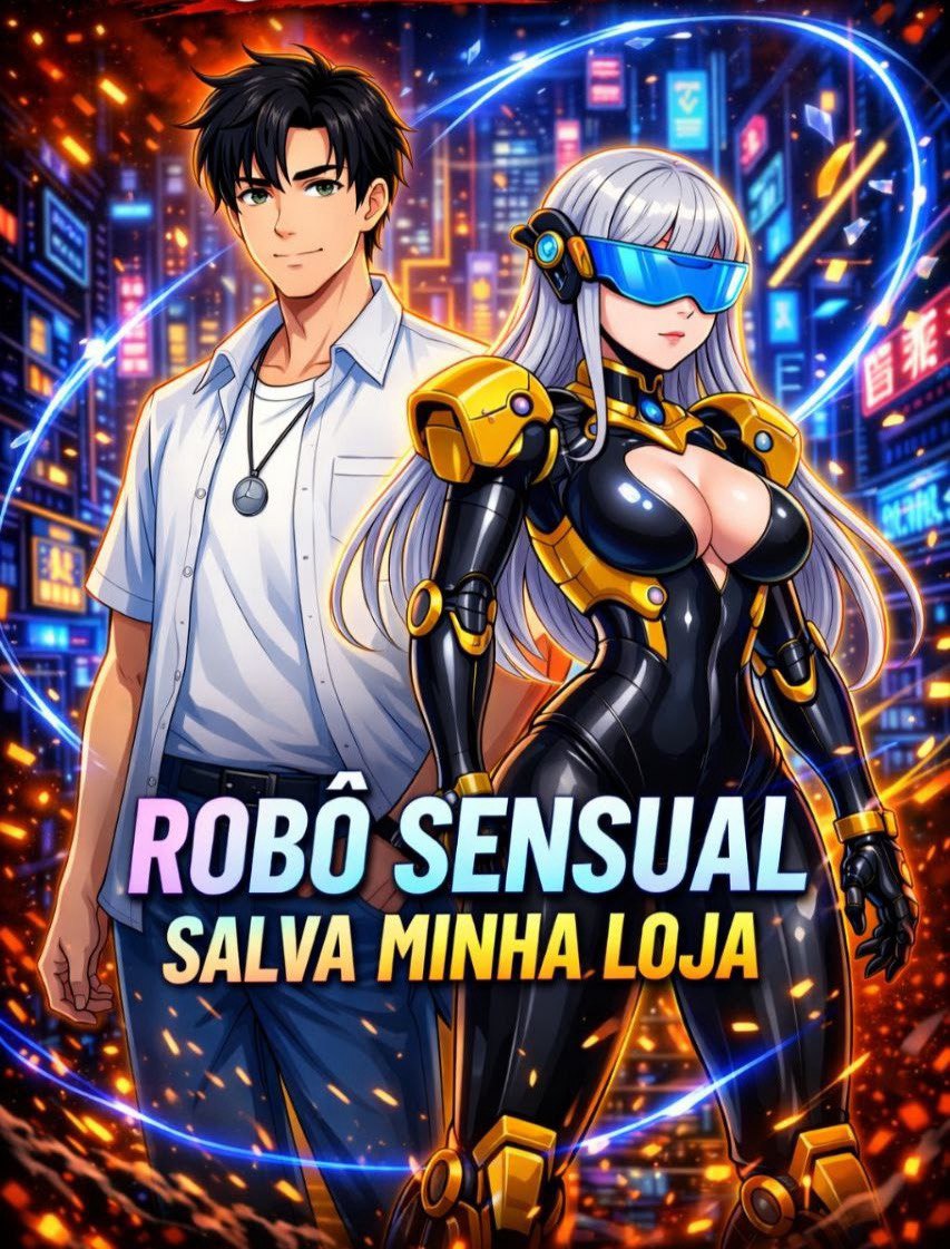 Capa de Robô sensual salva minha loja