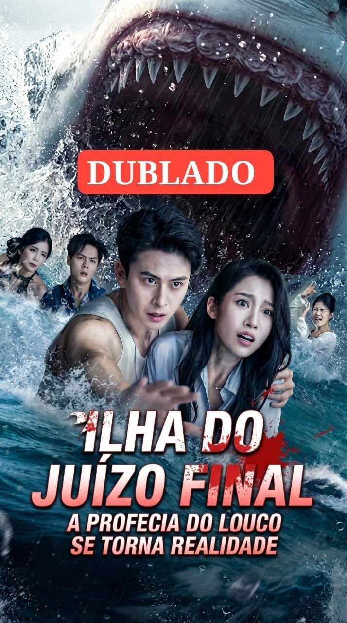 Capa de ILHA DO JUÍZO FINAL A PROFECIA DO LOUCO SE TORNA REALIDADE