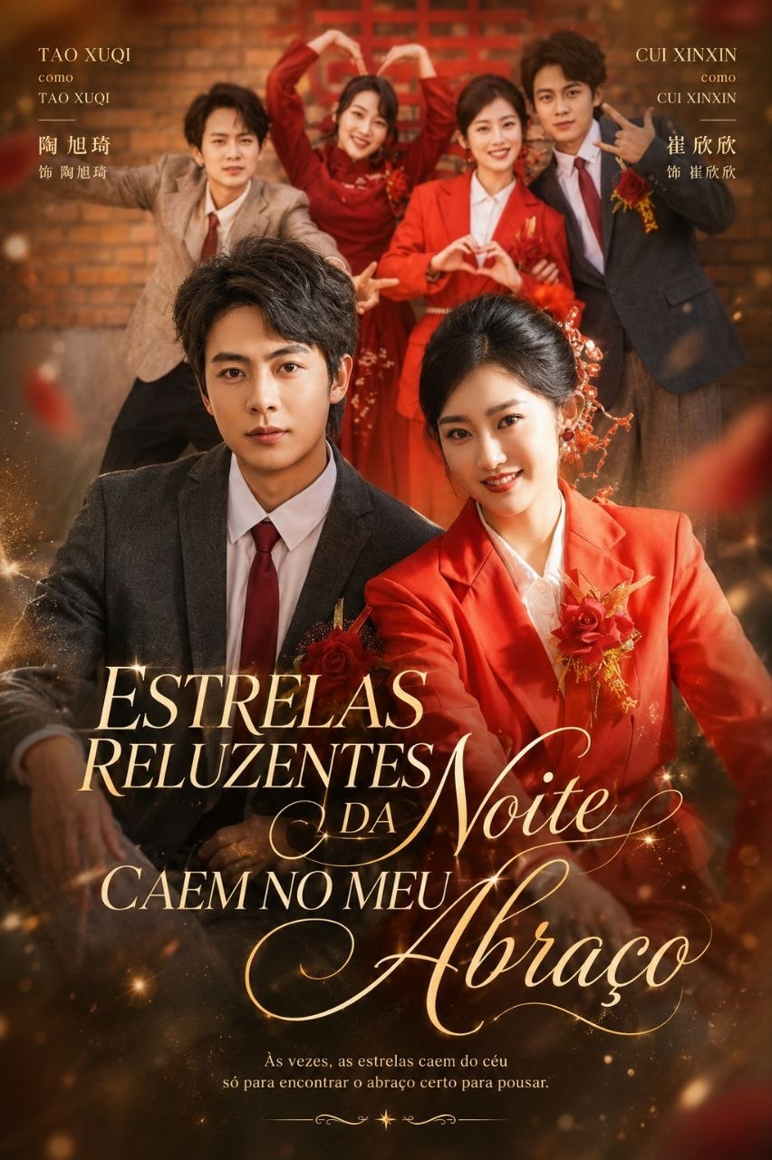 Capa de ESTRELAS RELUZENTES DA NOITE CAEM NO MEU ABRAÇO