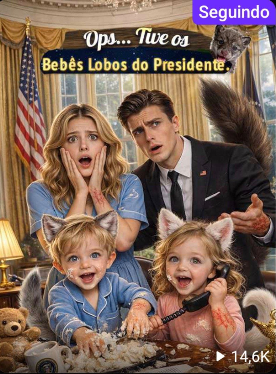 Capa de OPS TIVE OS BEBÊS LOBOS DO PRESIDENTE