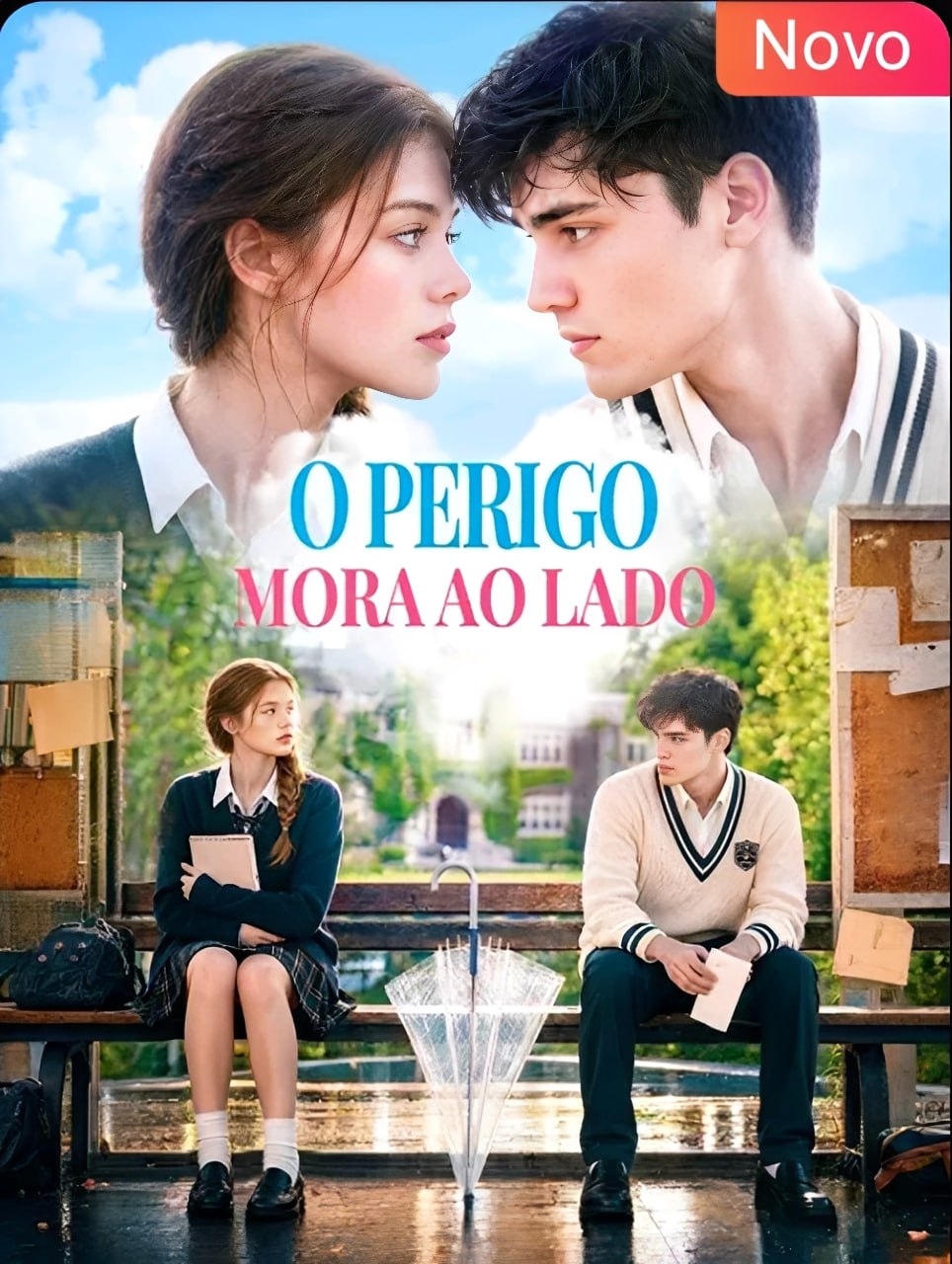 Capa de O PERIGO MORA AO LADO