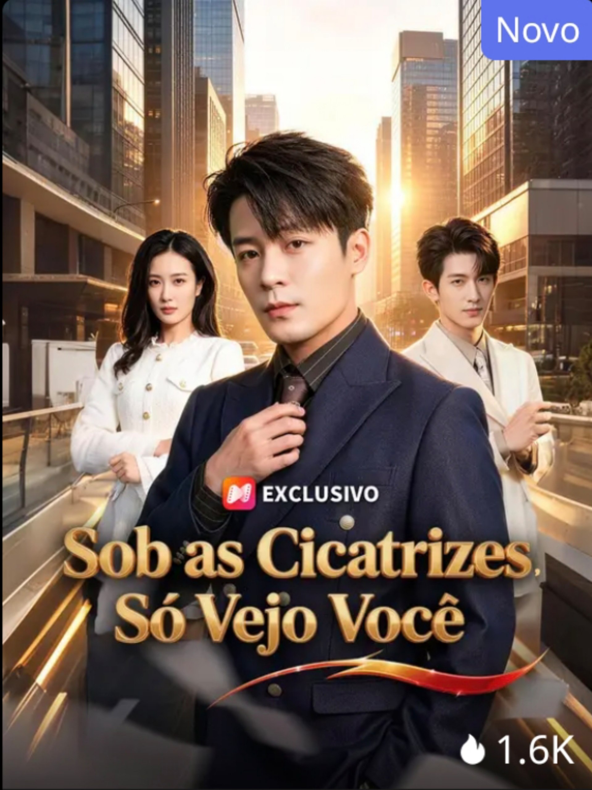 Capa de SOB AS CICATRIZES, SÓ VEJO VOCÊ
