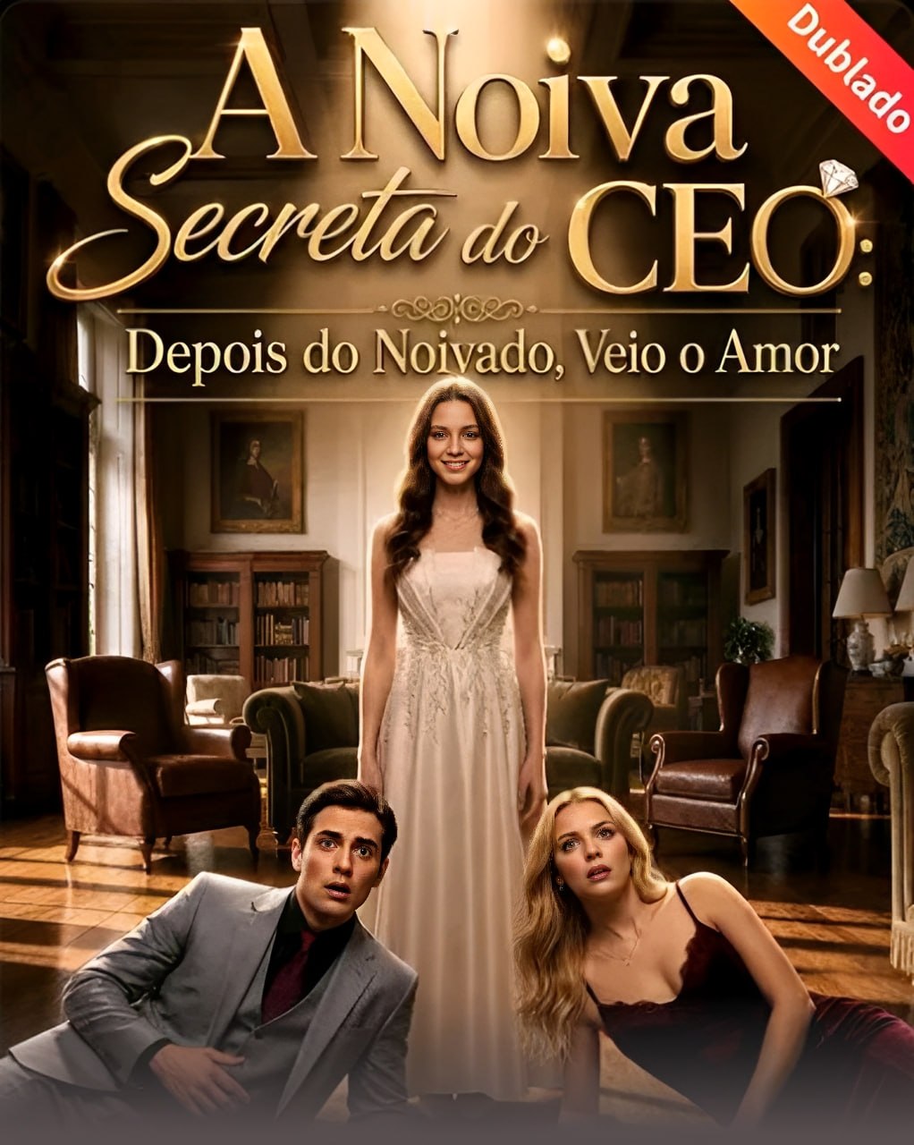 Capa de A NOIVA SECRETA DO CEO DEPOIS DO NOIVADO VEIO O AMOR