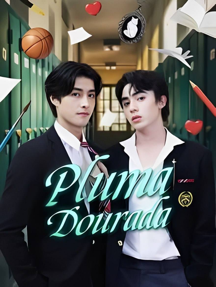 Capa de PLUMA DOURADA