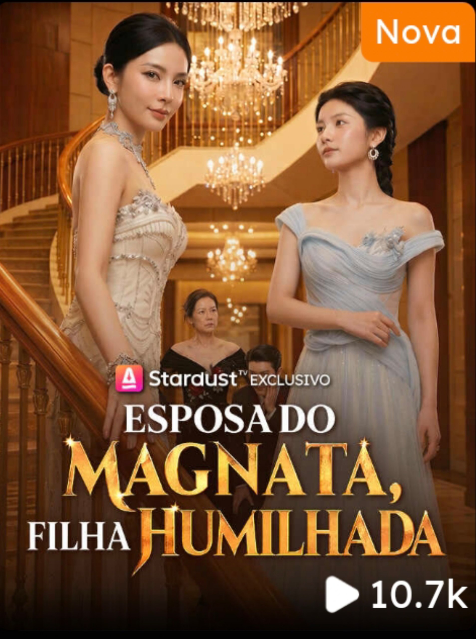 Capa do drama ESPOSA DO MAGNATA, FILHA