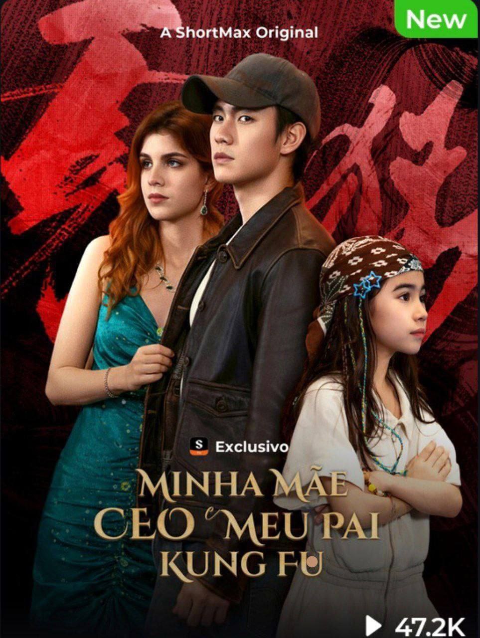 Capa de MINHA MÃE CEO E MEU PAI KUNG FU