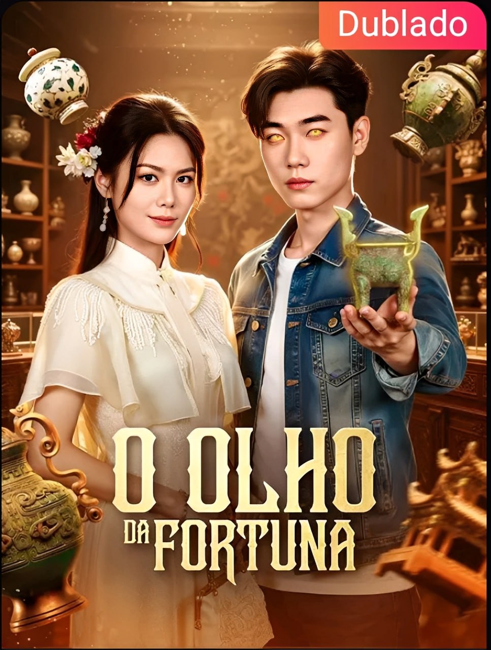 Capa de O OLHO DA FORTUNA