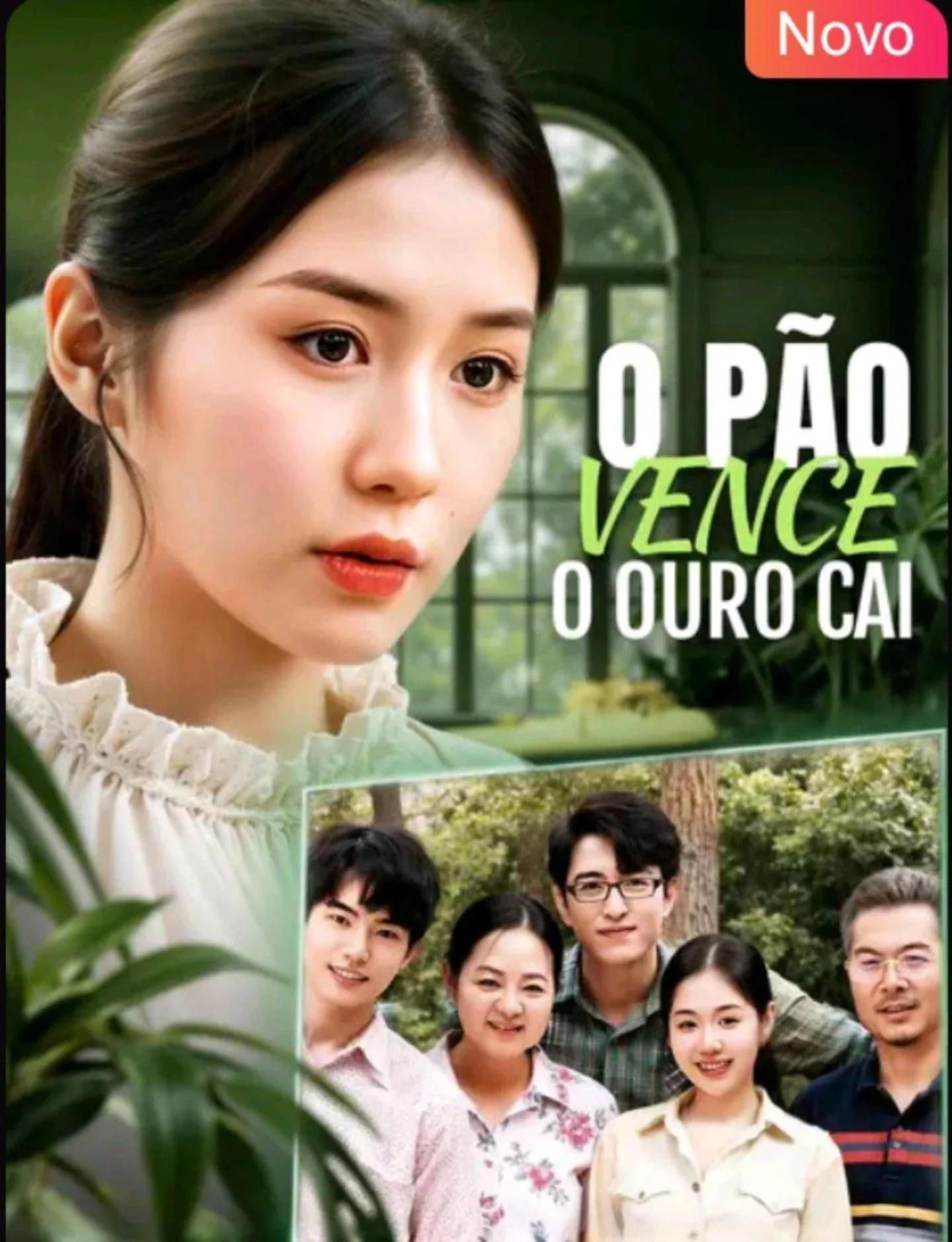 Capa de O Pão Vence O ouro Cai