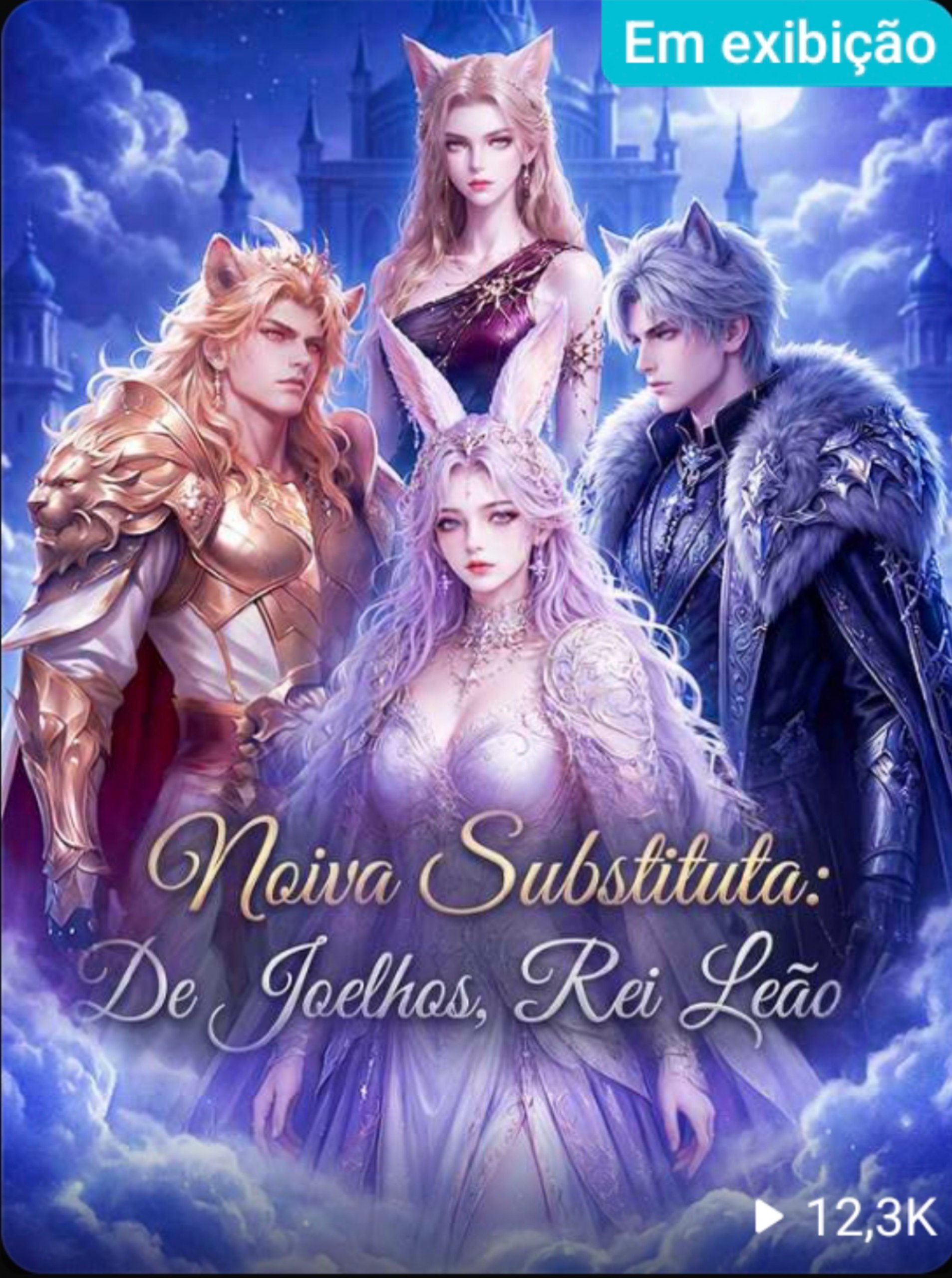 Capa de NOIVA SUBSTITUTA; DE JOELHOS