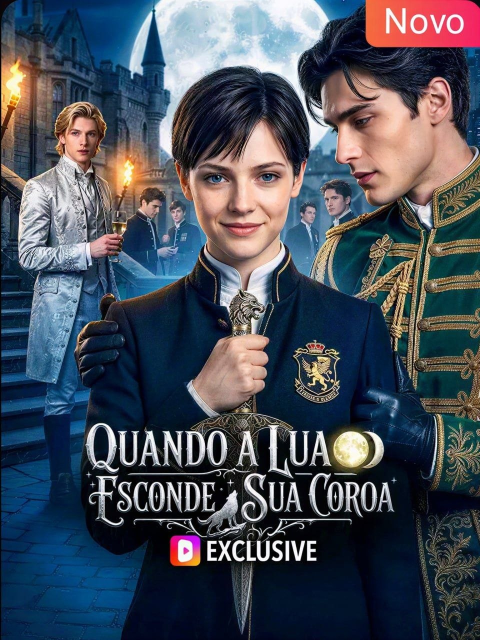 Capa de QUANDO A LUA ESCONDE SUA COROA
dublado