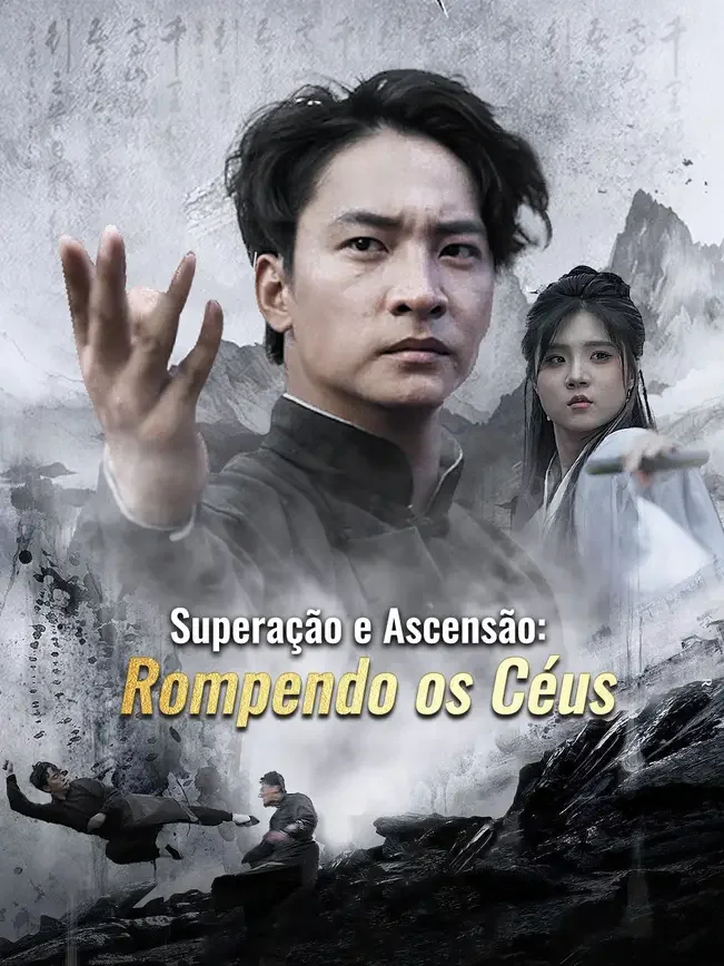 Capa de Superação e Ascensão: Rompendo os Céus
