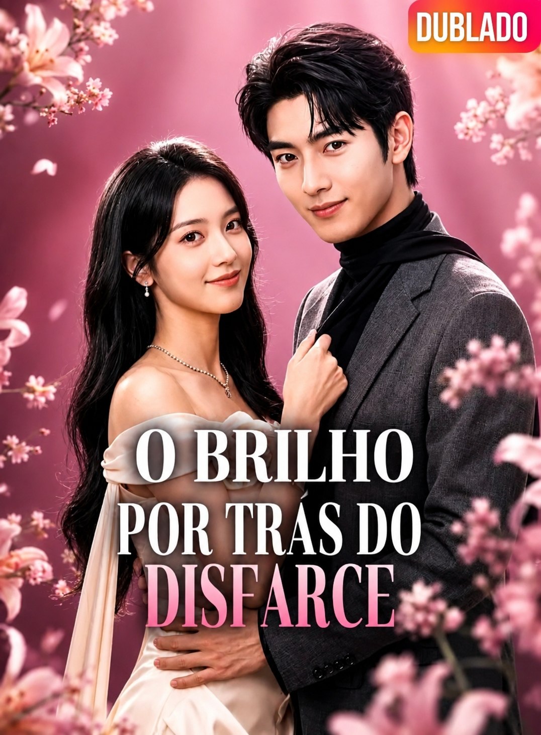 Capa de O BRILHO POR TRÁS DO DISFARCE