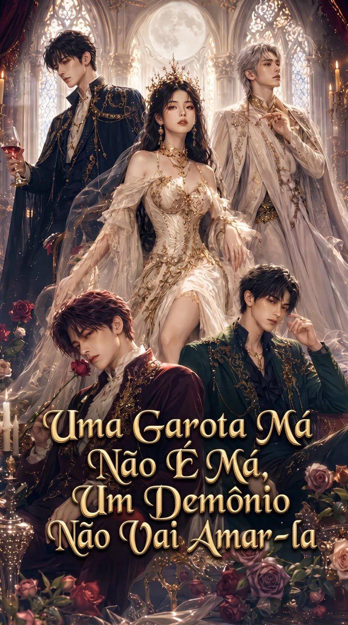 Capa de Uma Garota Má Não É Má, Um Demônio Não Vai Amá-la