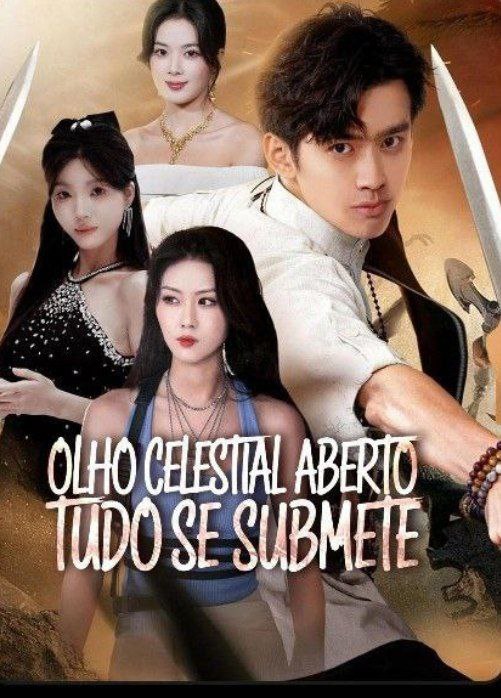 Capa de OLHO CELESTIAL ABERTO TUDO SE SUBMETE