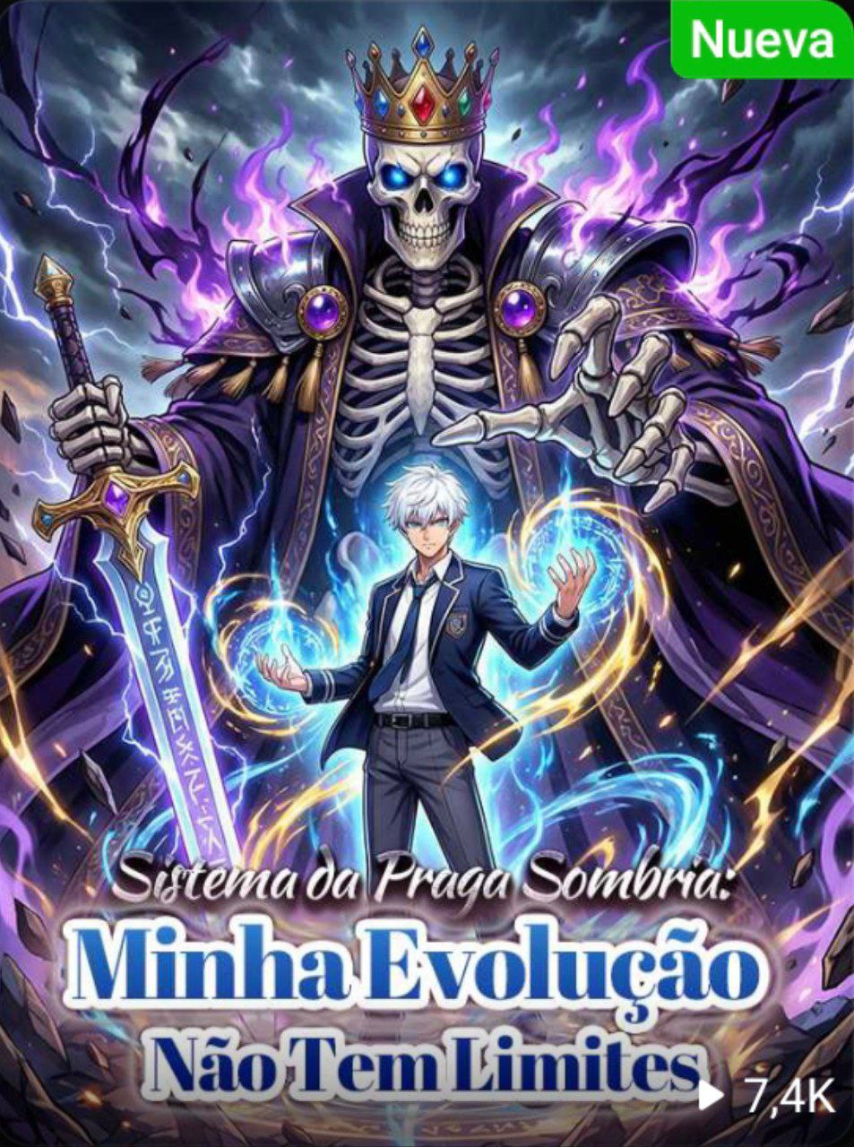 Capa de SISTEMA DA PRAGA SOMBRIA MINHA EVOLUÇÃO NÃO TEM LIMITES