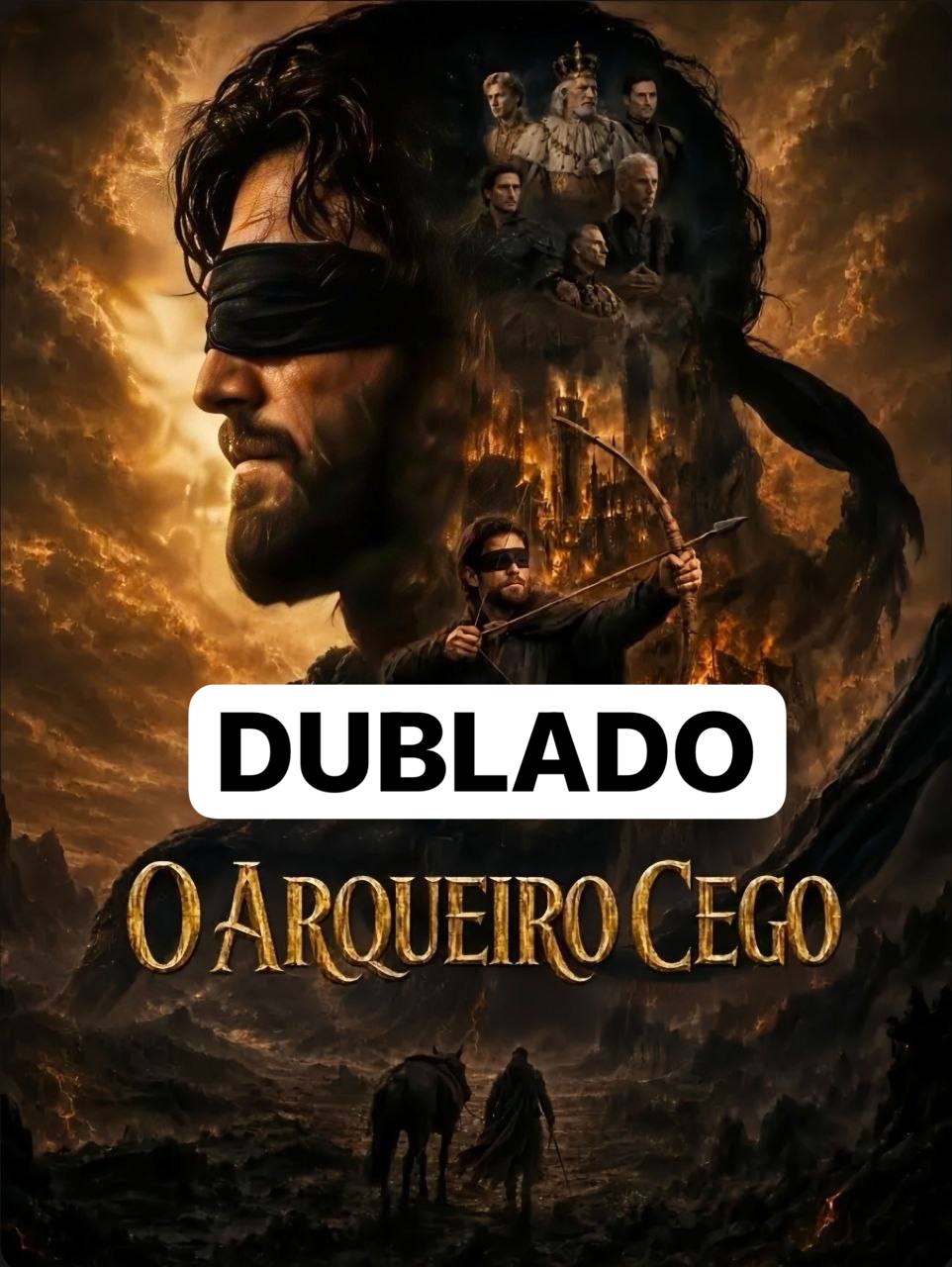 Capa de O ARQUEIRO CEGO