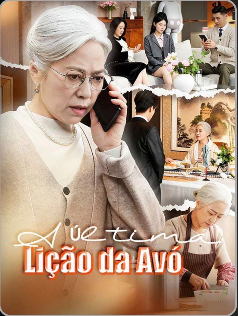 Capa de A ÚLTIMA LIÇÃO DA AVÓ