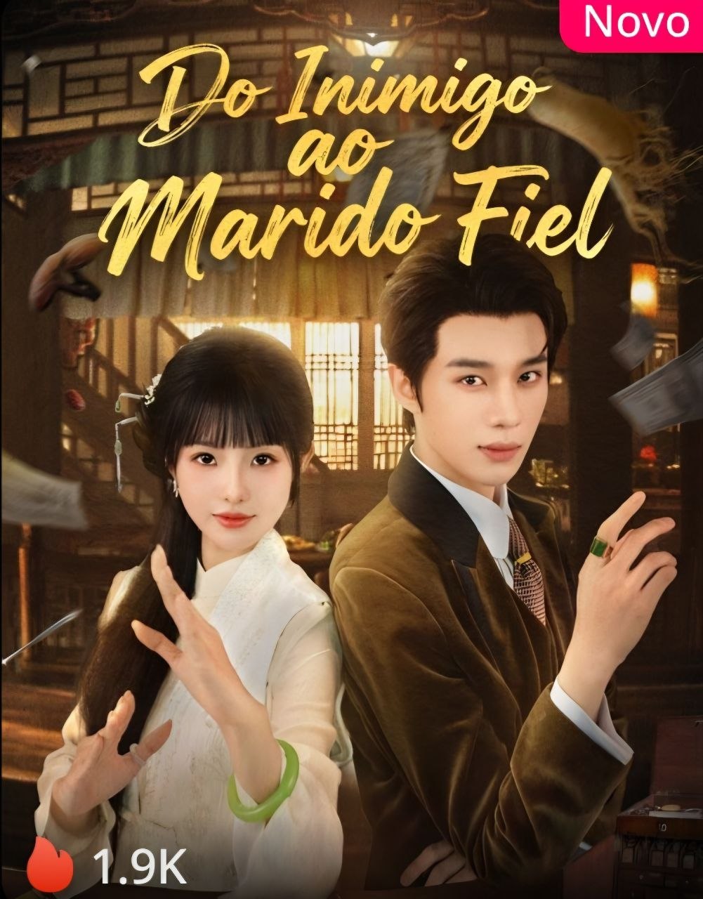 Capa de DO INIMIGO AO MARIDO FIEL