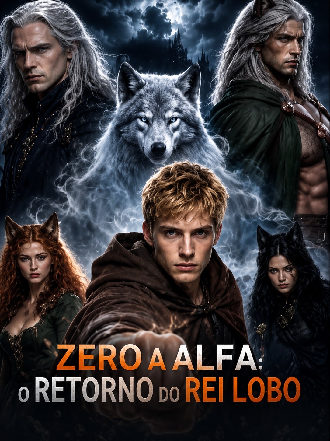 Capa de ZERO A ALFA: O RETORNO DO REI LOBO